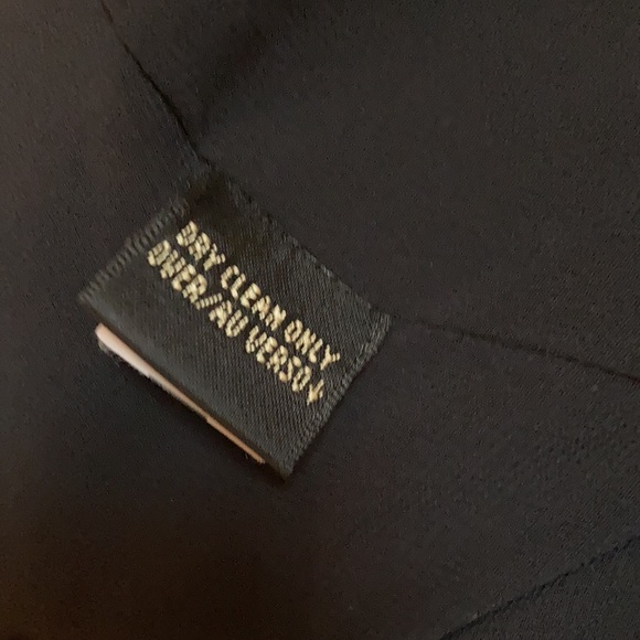 Beautiful vintage Dana Bachman high rise velvet silk lined tapered leg pant 10P - Picture 9 of 10